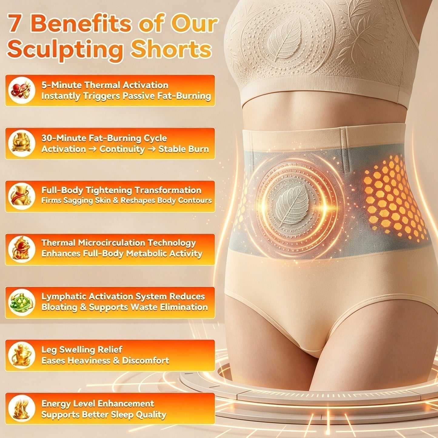 SlimContour™ Shaping Compression Shorts