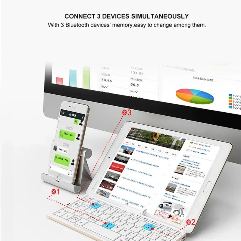 FlexType™ Foldable Bluetooth Keyboard