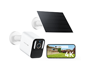 SolarSentry™ 4K Outdoor Security Camera