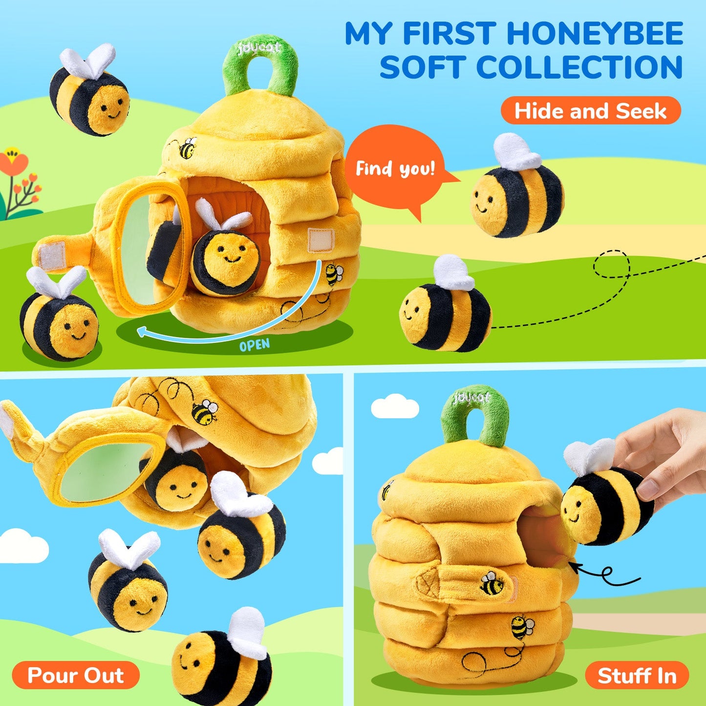 BuzzNest™ Montessori Sensory Bee Set