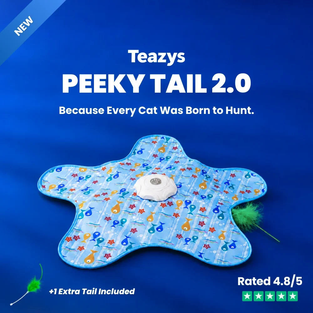 PouncePlay™ Interactive Cat Hunting Toy