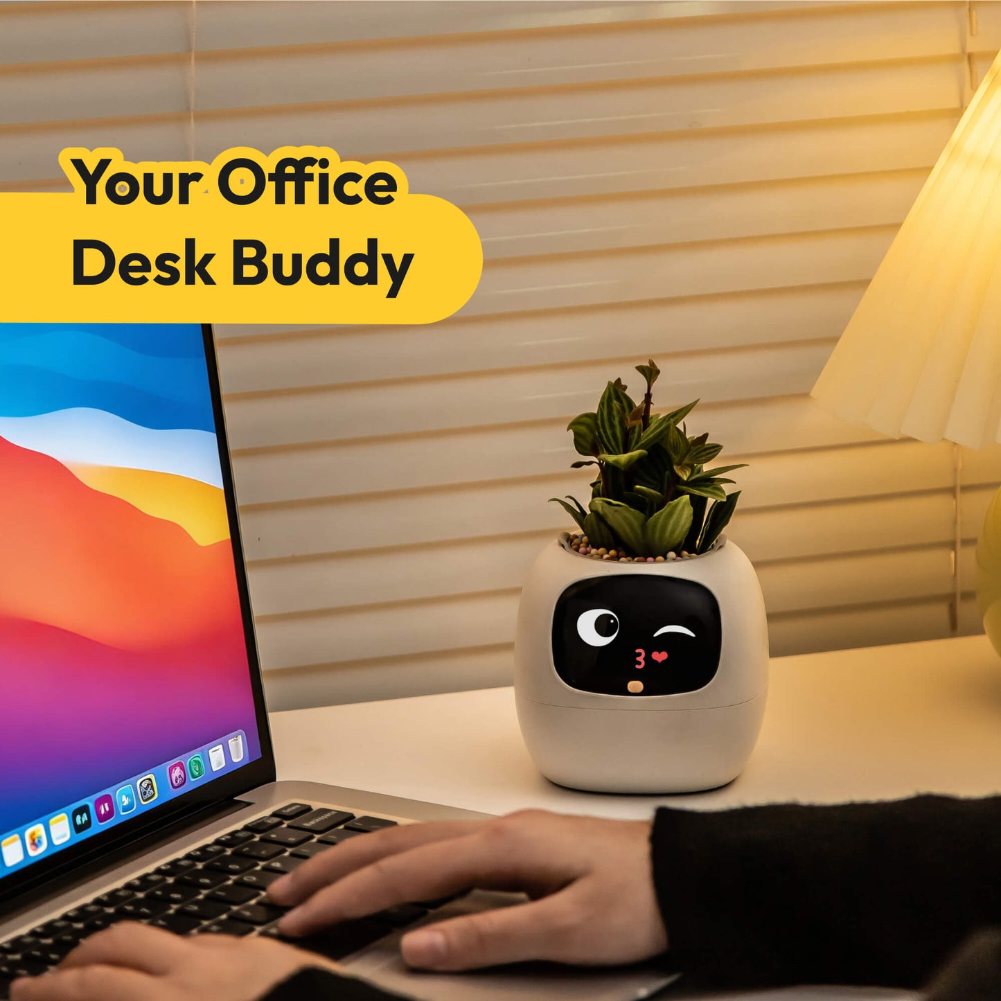 LeafBuddy™ Desk Plant Companion