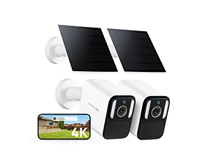 SolarSentry™ 4K Outdoor Security Camera