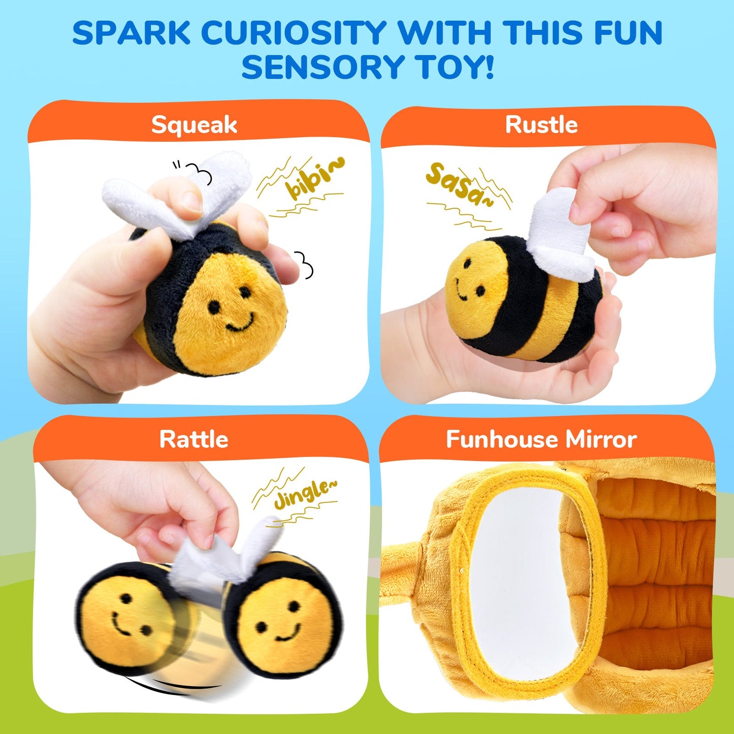 BuzzNest™ Montessori Sensory Bee Set