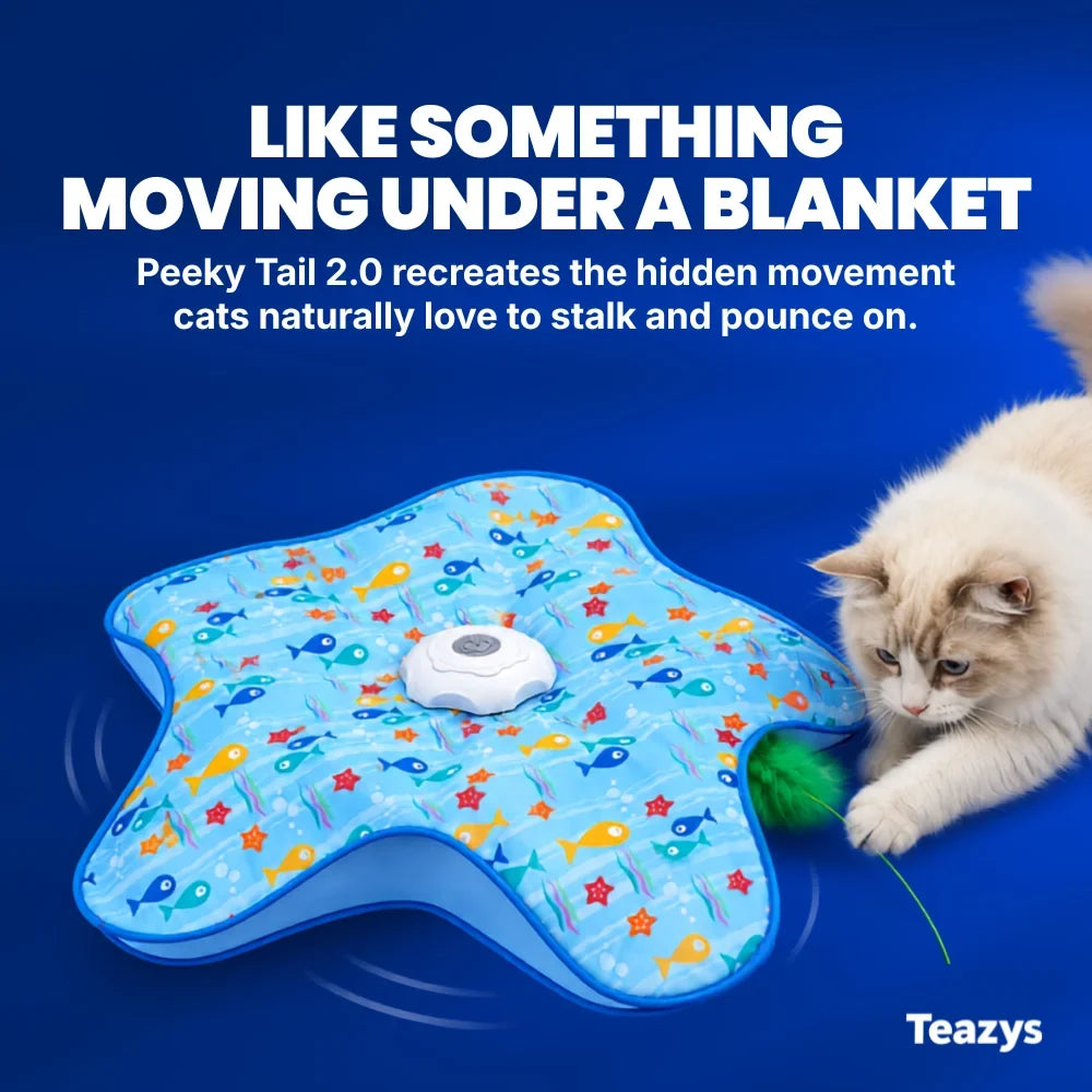 PouncePlay™ Interactive Cat Hunting Toy
