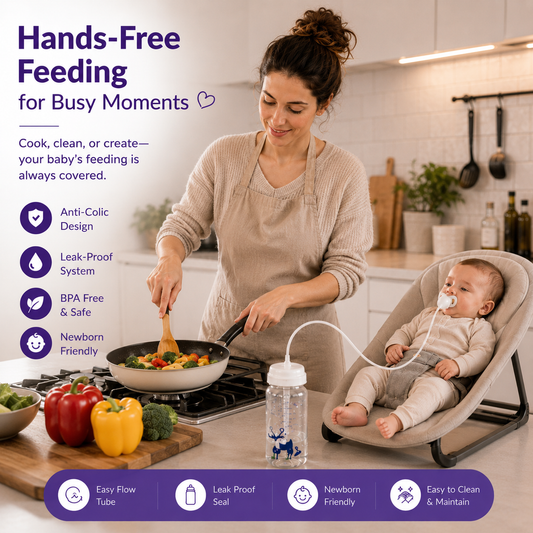 NurtureFree™ Hands-Free Feeding System