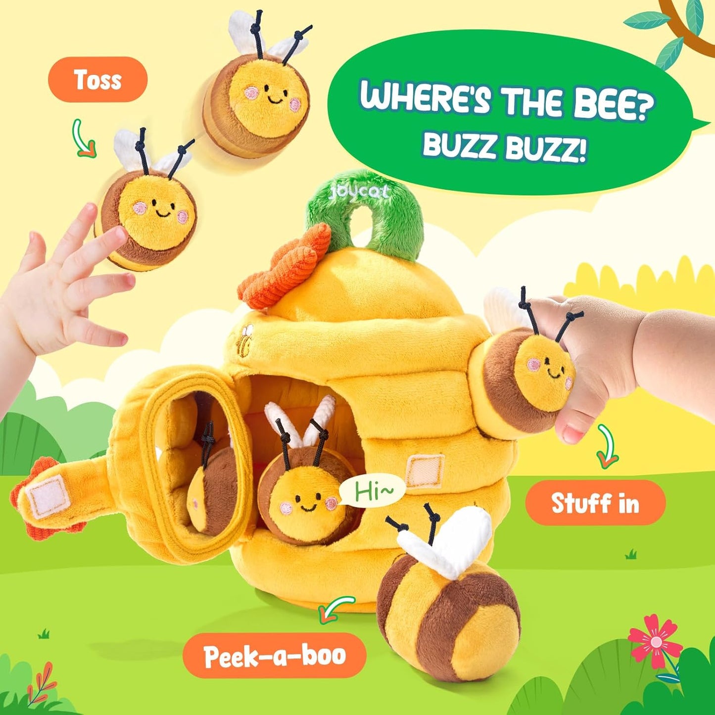 BuzzNest™ Montessori Sensory Bee Set