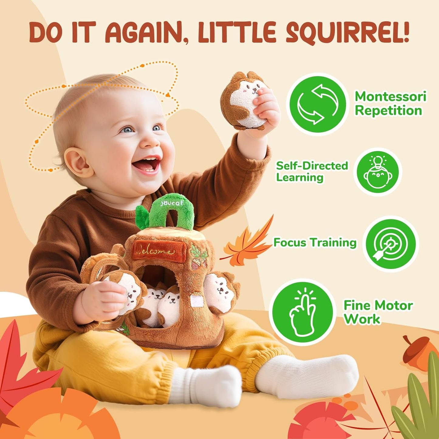 BuzzNest™ Montessori Sensory Bee Set