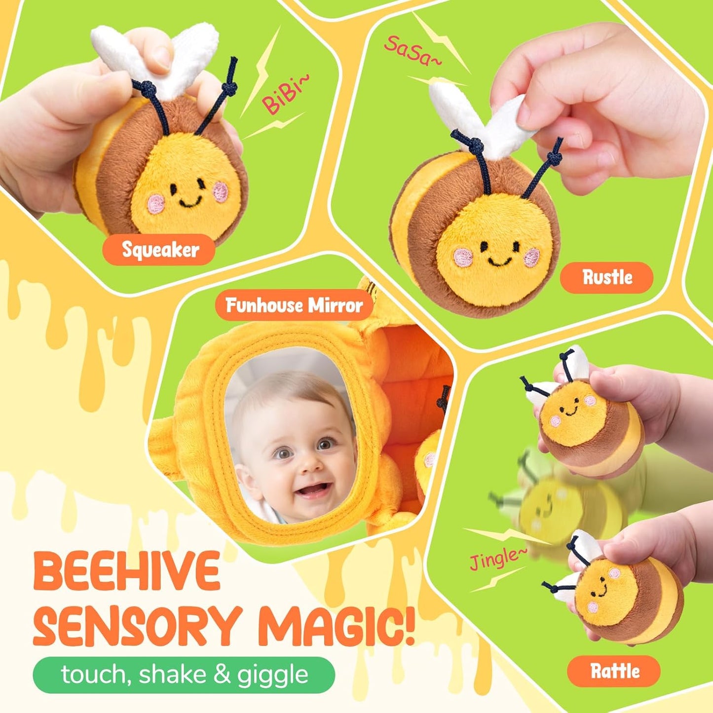 BuzzNest™ Montessori Sensory Bee Set