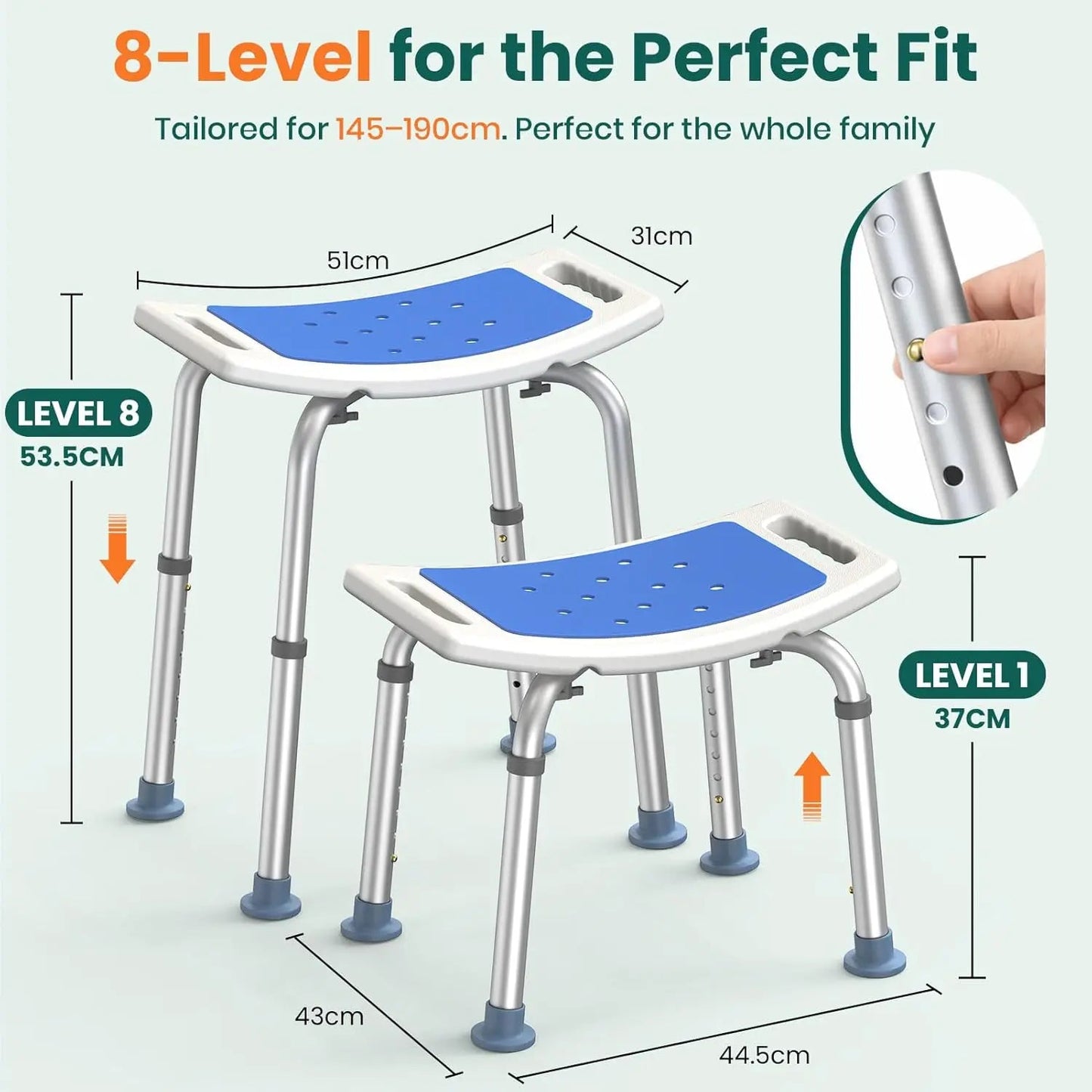 ComfortRest™ Padded Shower Stool