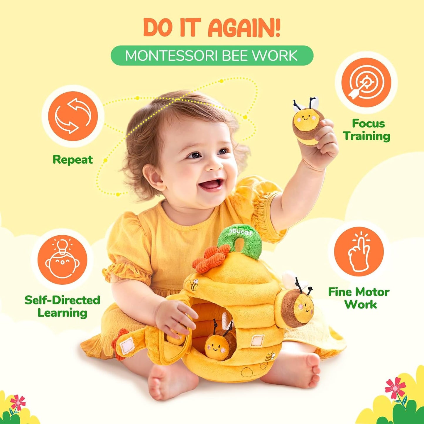BuzzNest™ Montessori Sensory Bee Set