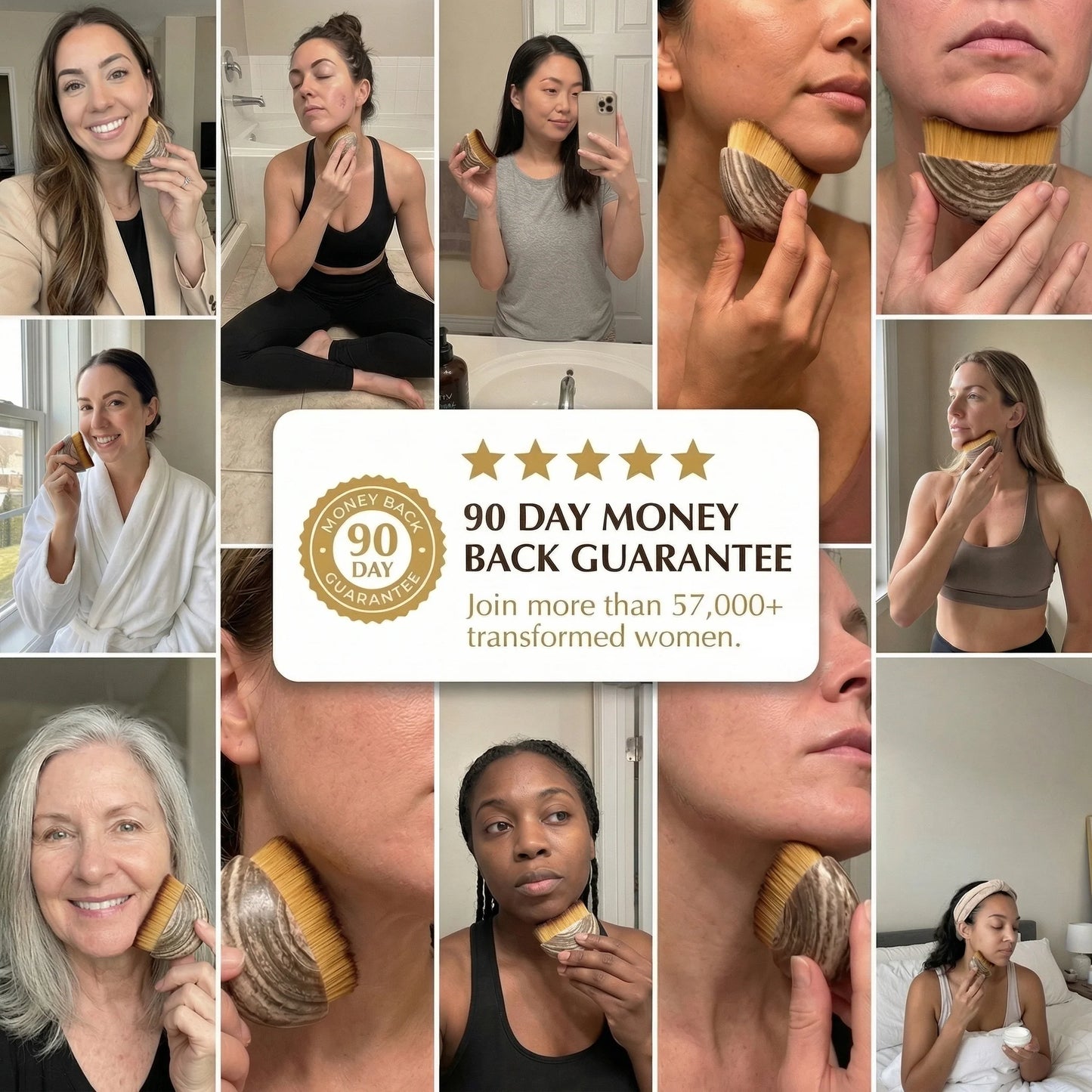 LymphGlow™ Facial Massage Brush