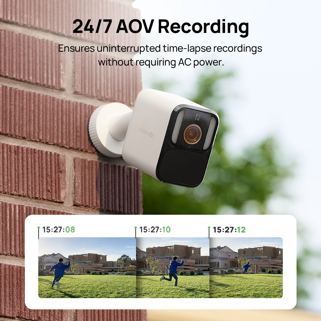 SolarSentry™ 4K Outdoor Security Camera