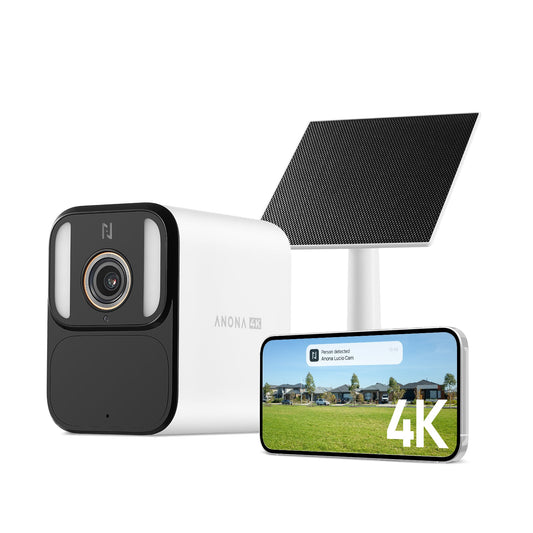SolarSentry™ 4K Outdoor Security Camera