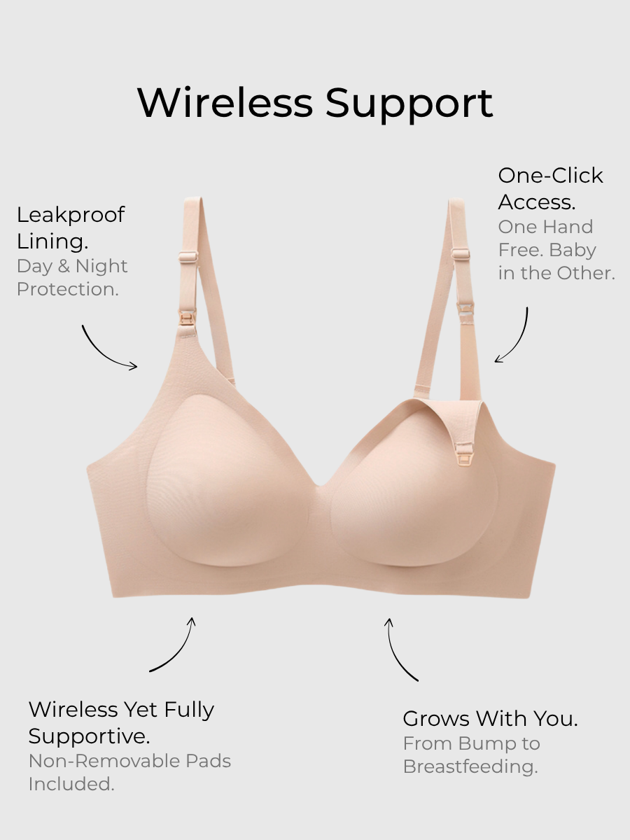 NurtureSilk™ Drop-Down Nursing Bra