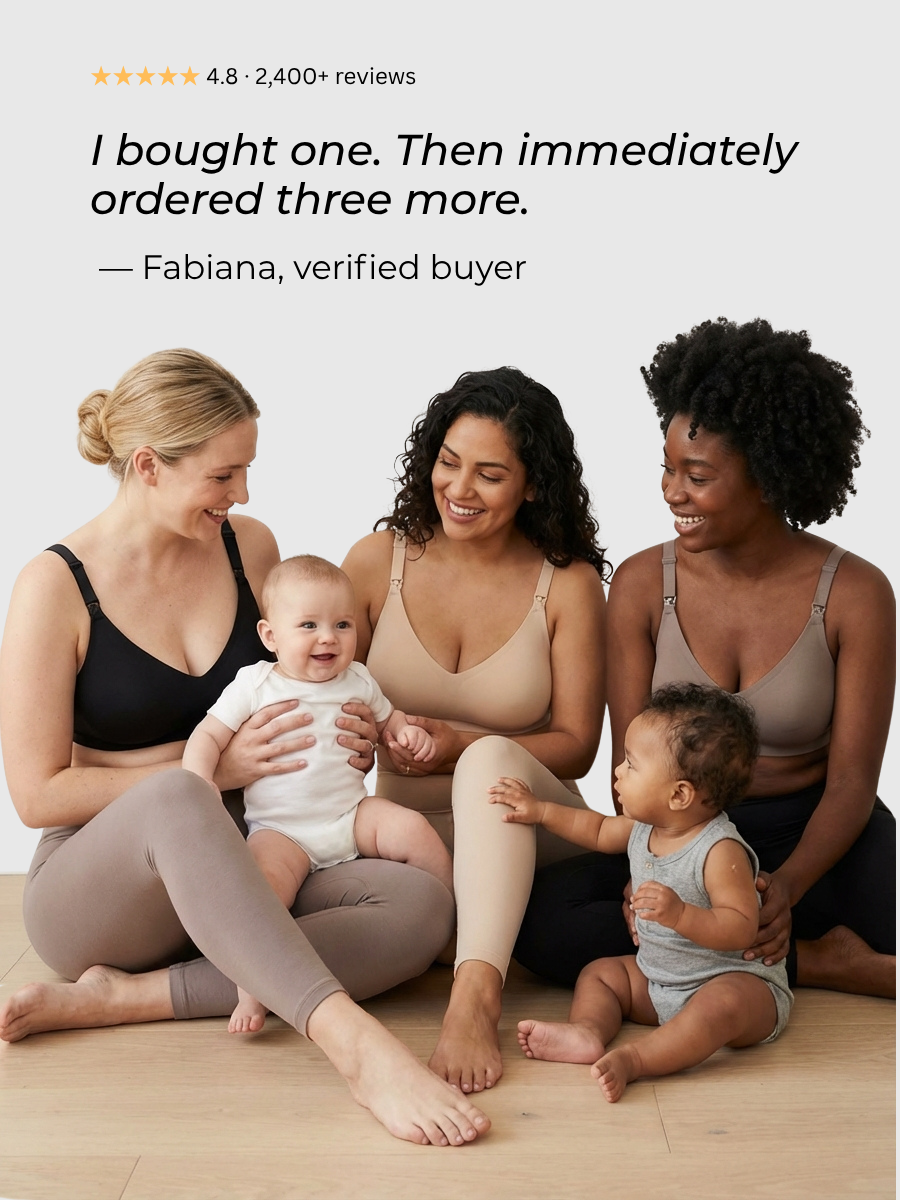 NurtureSilk™ Drop-Down Nursing Bra
