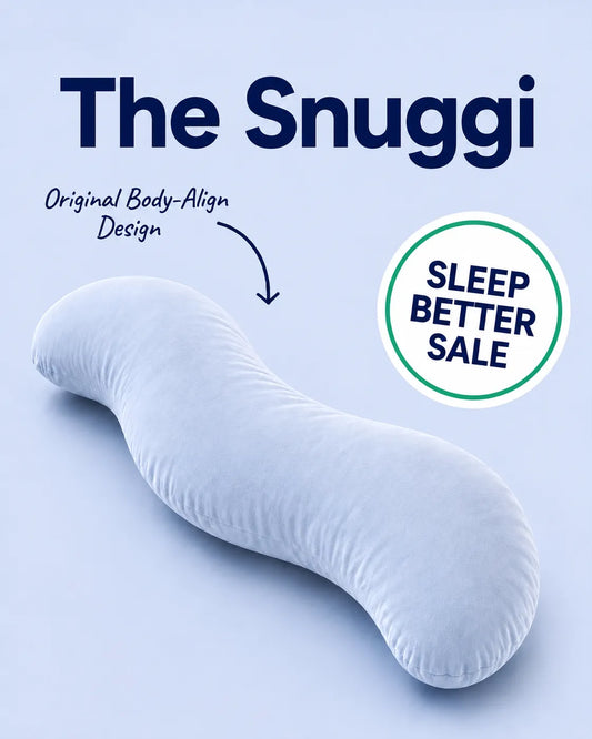 Snuggi Body Align Pillow – Full-Body Support for Better Sleep
