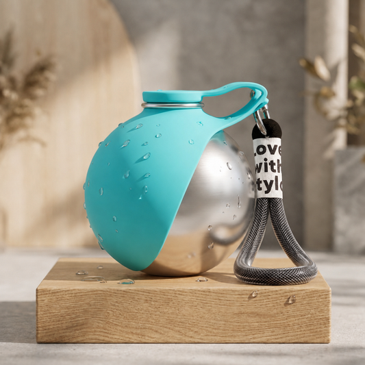 PawHydrate™ Insulated Dog Water Bottle & Bowl