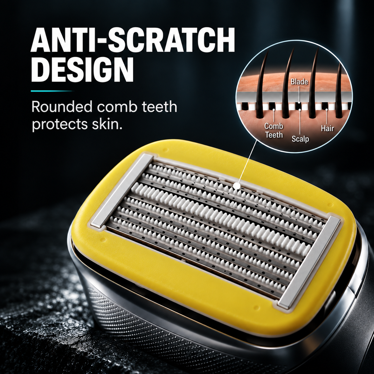 Rasélio™ Precision Head Shaving System