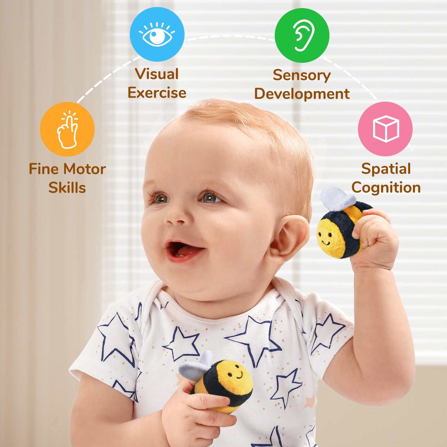 BuzzNest™ Montessori Sensory Bee Set