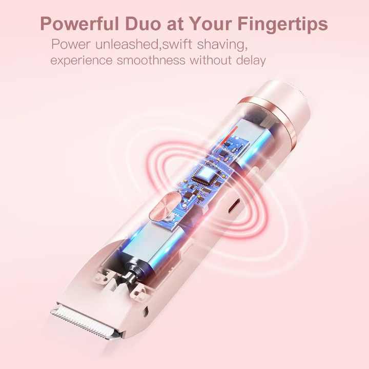 The Ultimate 2 in 1 Body Shaver