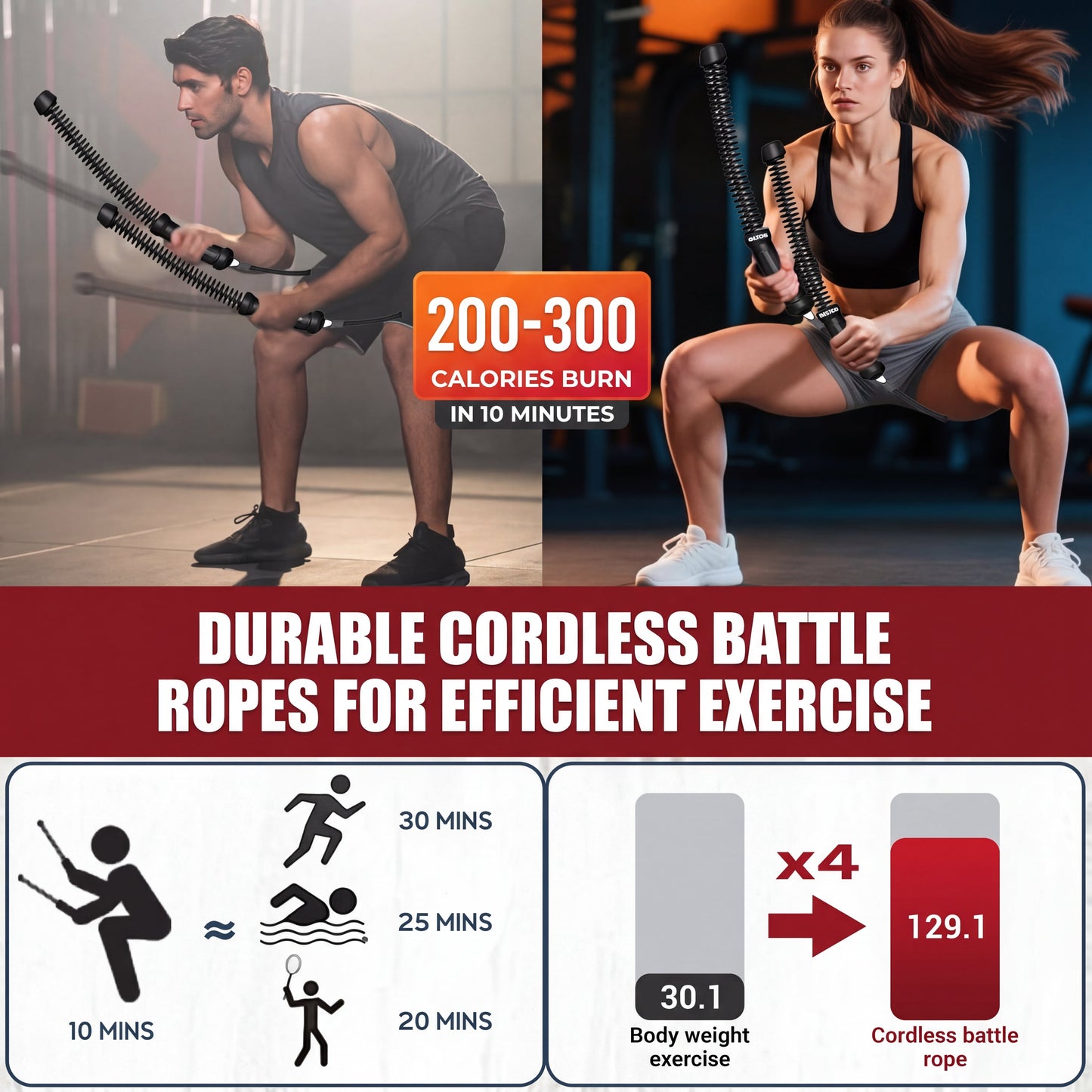 PowerFlex™ Cordless Battle Rope