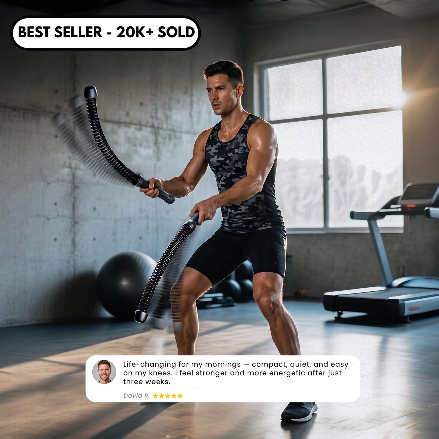 PowerFlex™ Cordless Battle Rope
