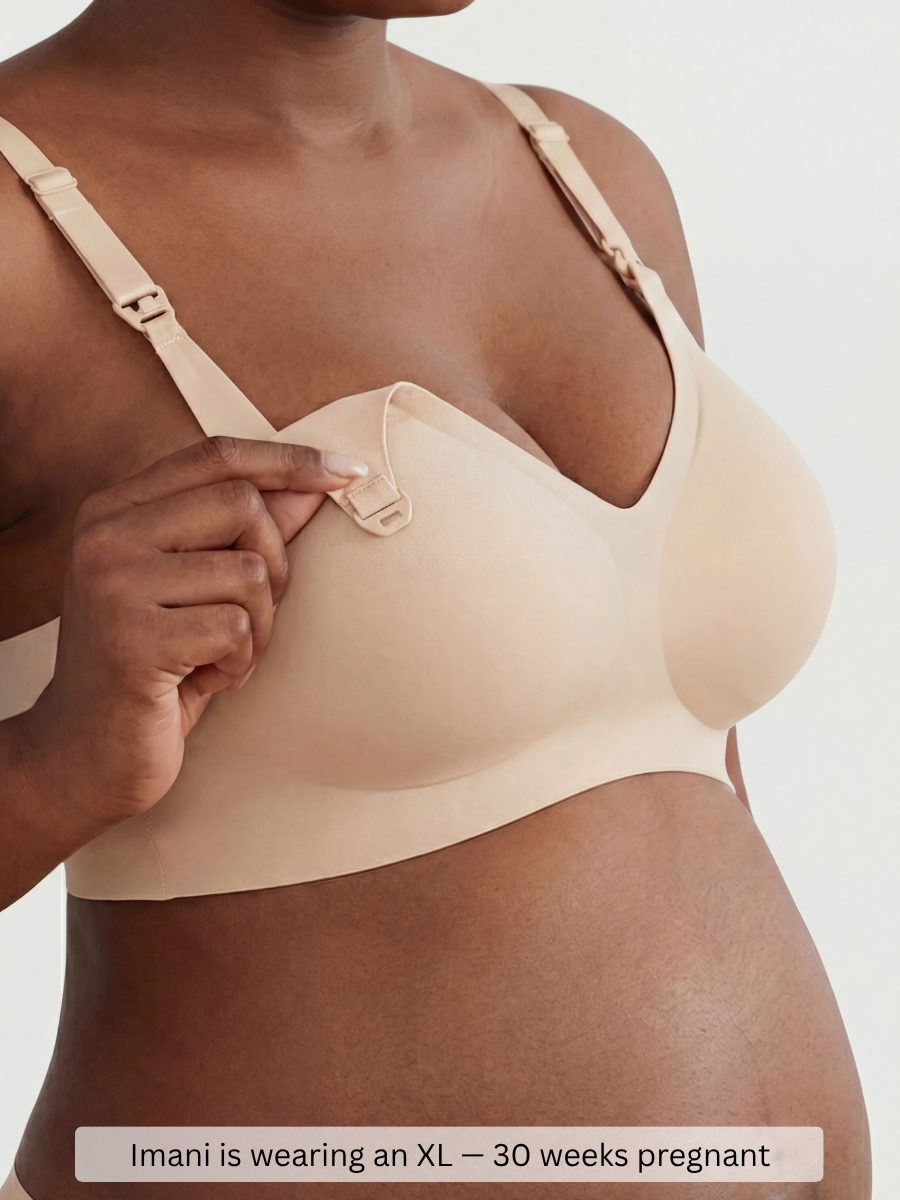 NurtureSilk™ Drop-Down Nursing Bra