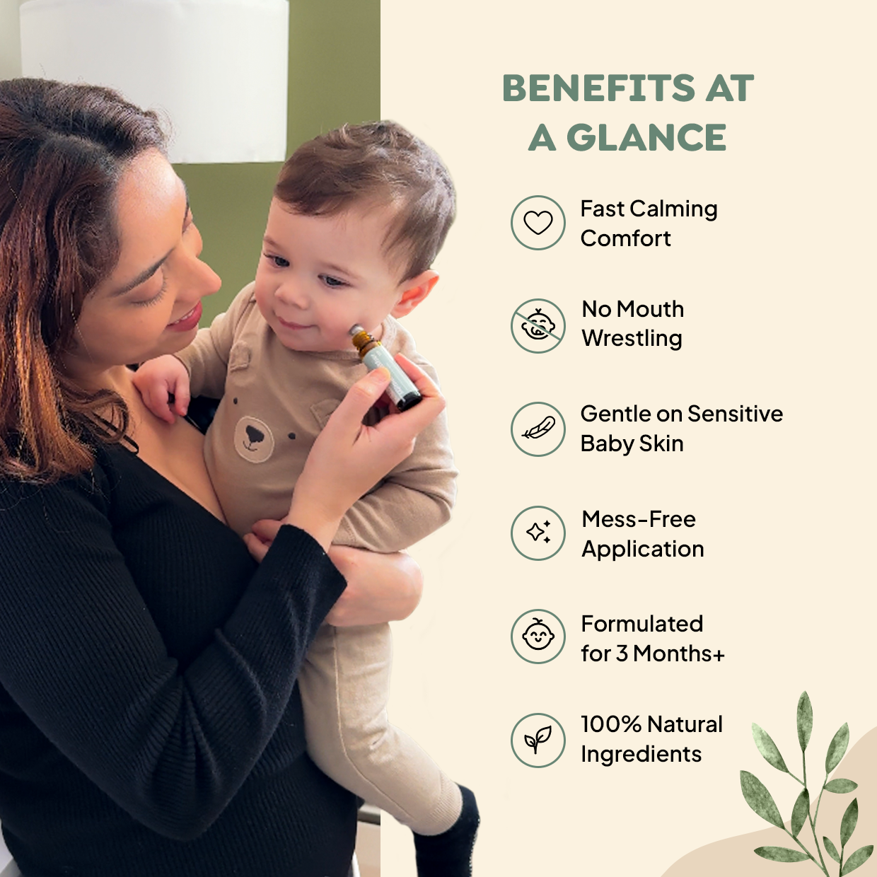 SootheRoll™ Baby Teething Roller