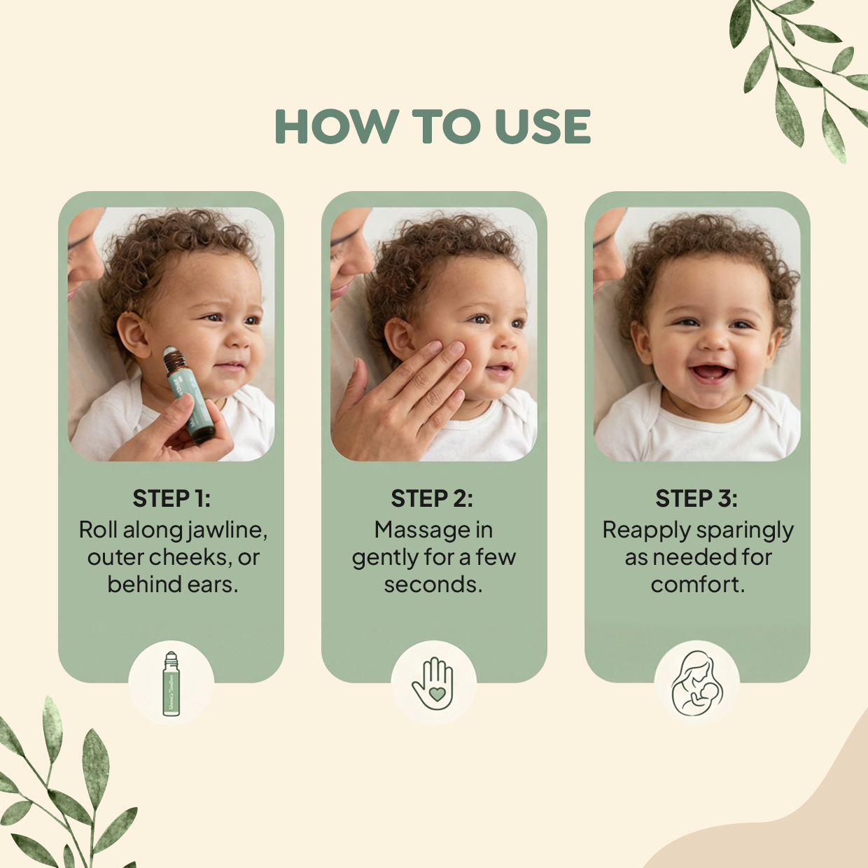SootheRoll™ Baby Teething Roller