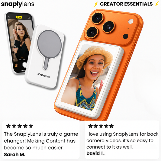 MirrorSnap™ Wireless Magnetic Selfie Screen