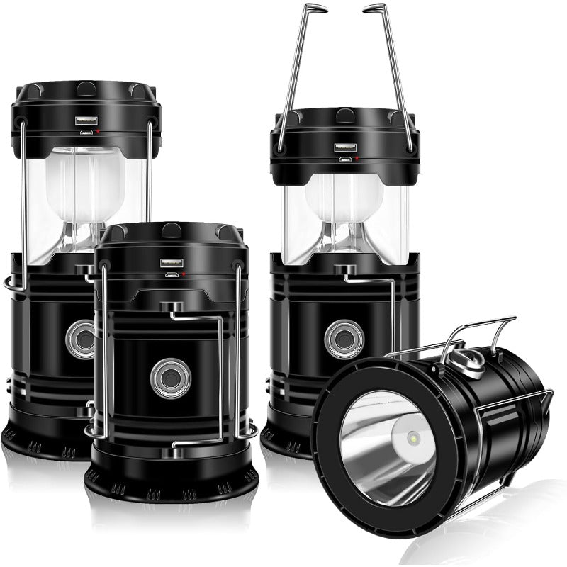 LumiTrail™ Solar & USB Emergency Camping Lantern