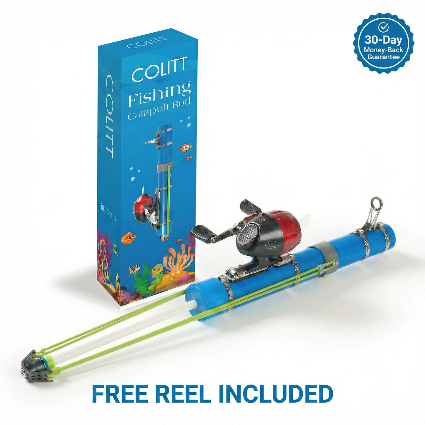 CastPro™ Fishing Rod & Reel Kit