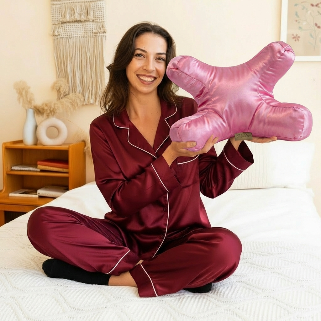 Anti Wrinkle Pillow + Pillowcase