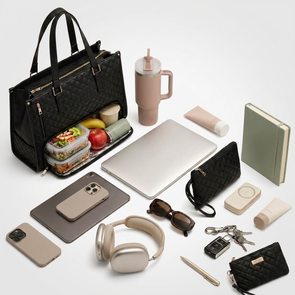 CarryLuxe™ 3-in-1 Multi-Function Tote Bag