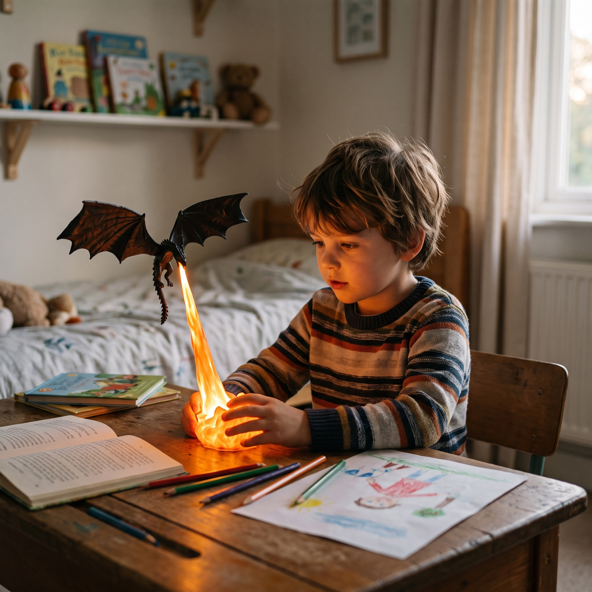 DragonFlare™ Fire-Breathing Dragon Display Light