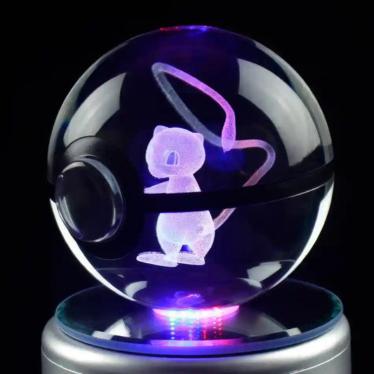 LumiSphere™ 3D Crystal Character Night Light
