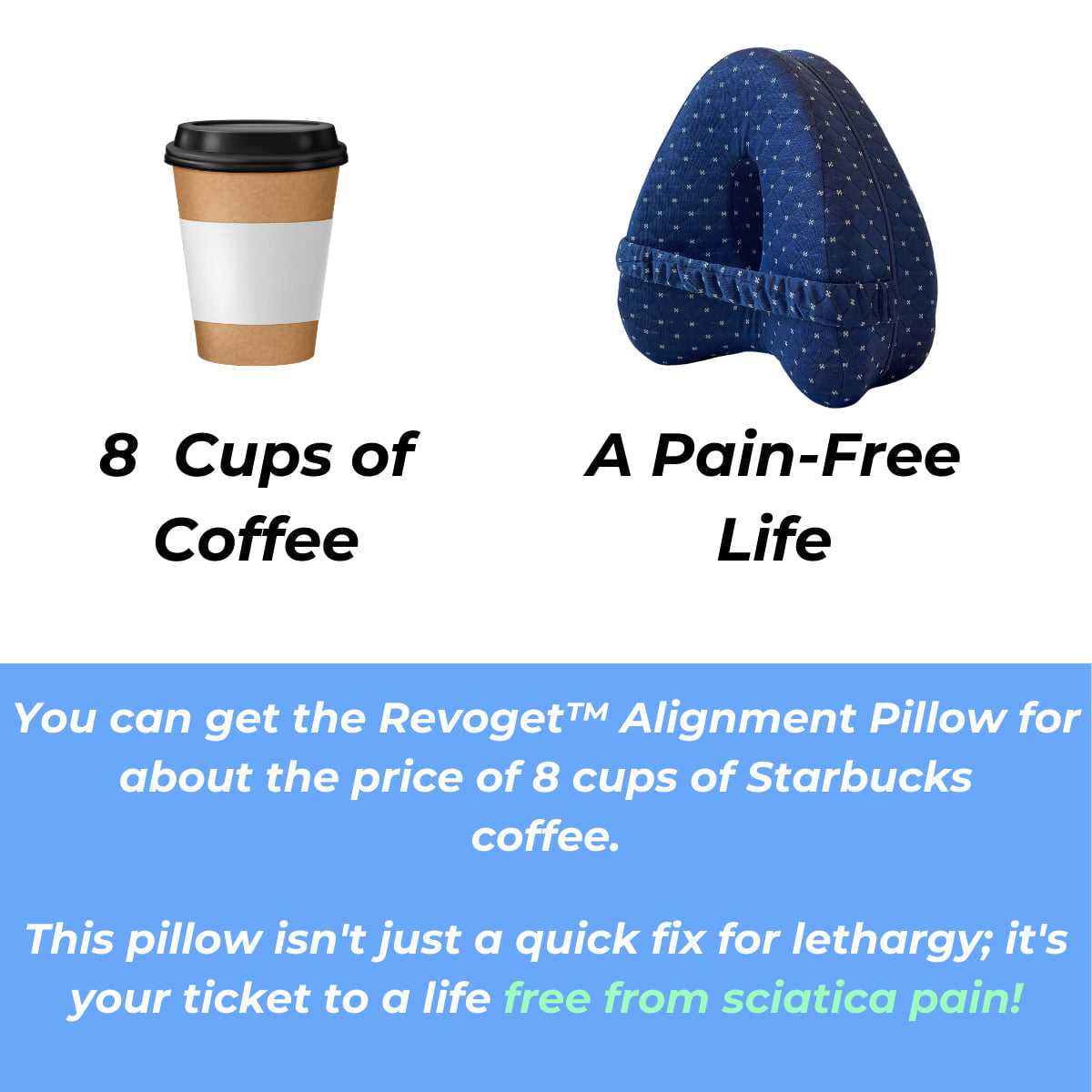 AlignRest™ Orthopedic Support Pillow