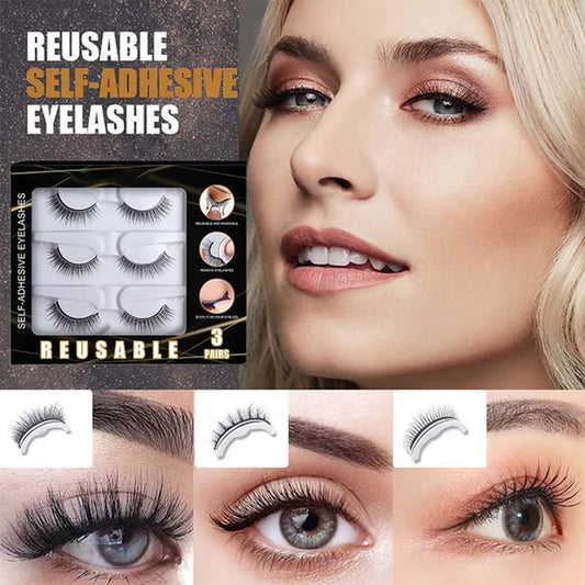 LashEase™ Instant Self-Adhesive Reusable Lashes